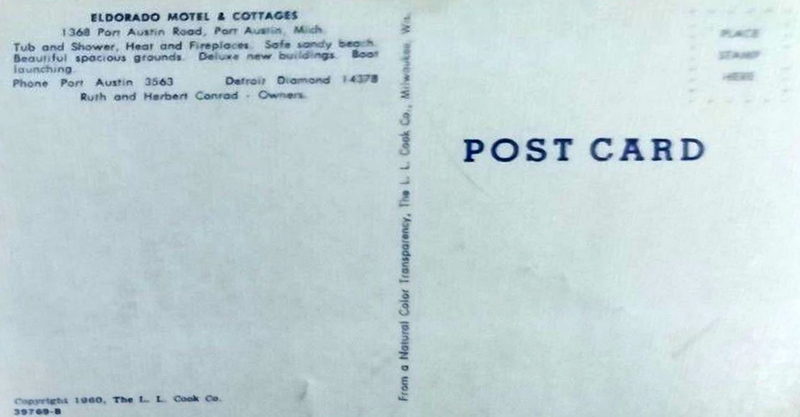 Eldorado Motel & Cottages - Eldorado Motel Postcard (newer photo)